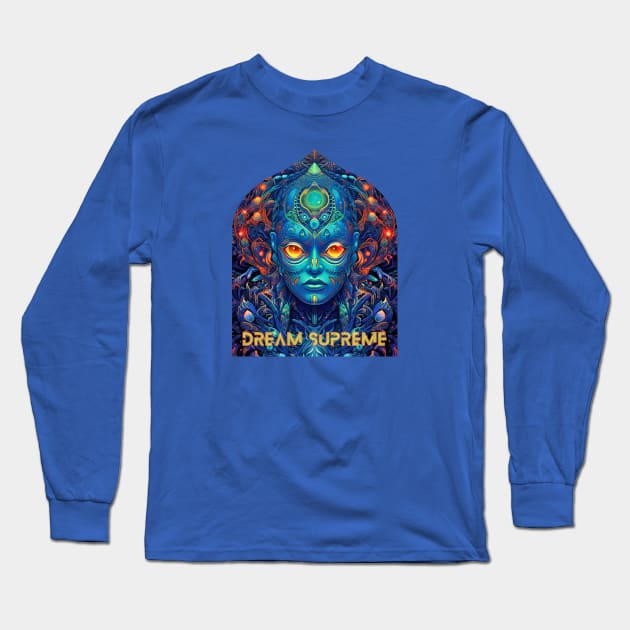 Dream Supreme, The Supreme Being of the Universe Long Sleeve T-Shirt by Nebula Nexus